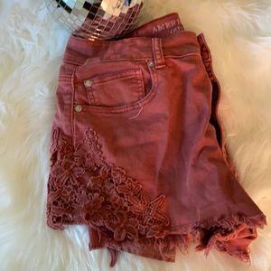American eagle jean shorts